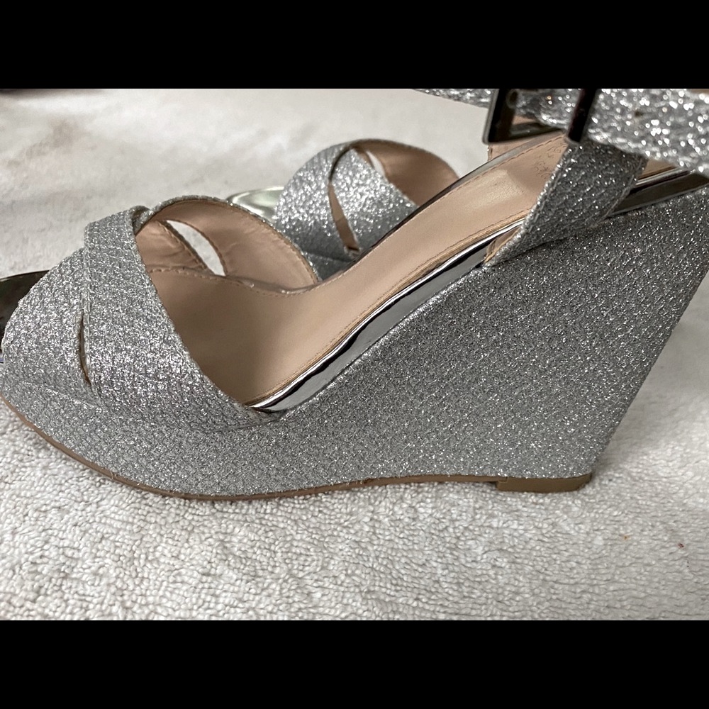 Brand New Super Stylish Wedge Heels By L Miller  Box 66